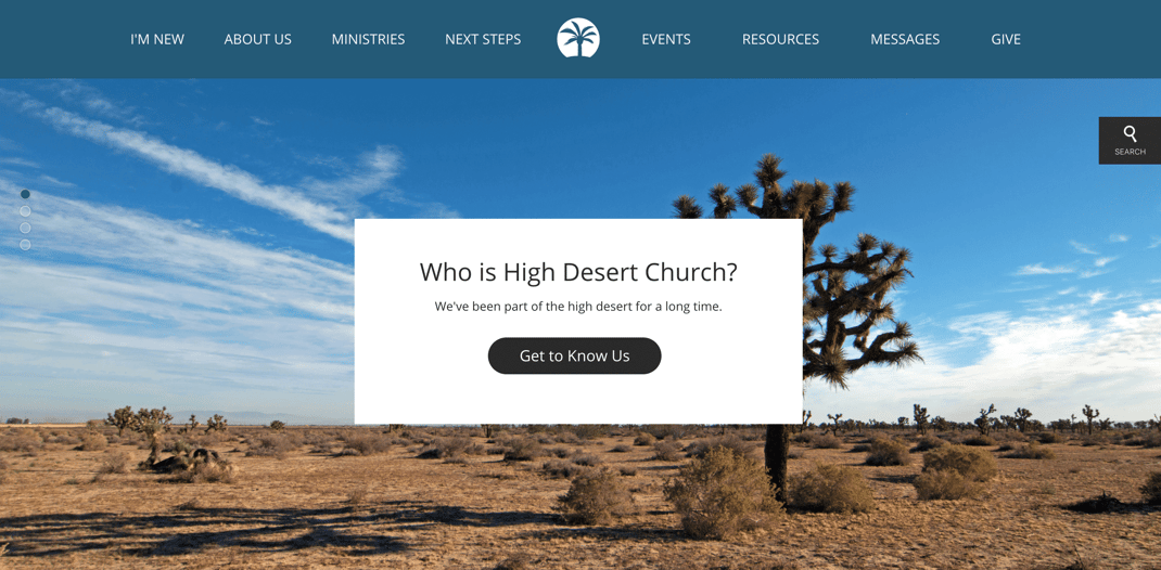 High Desert Church Screenshot